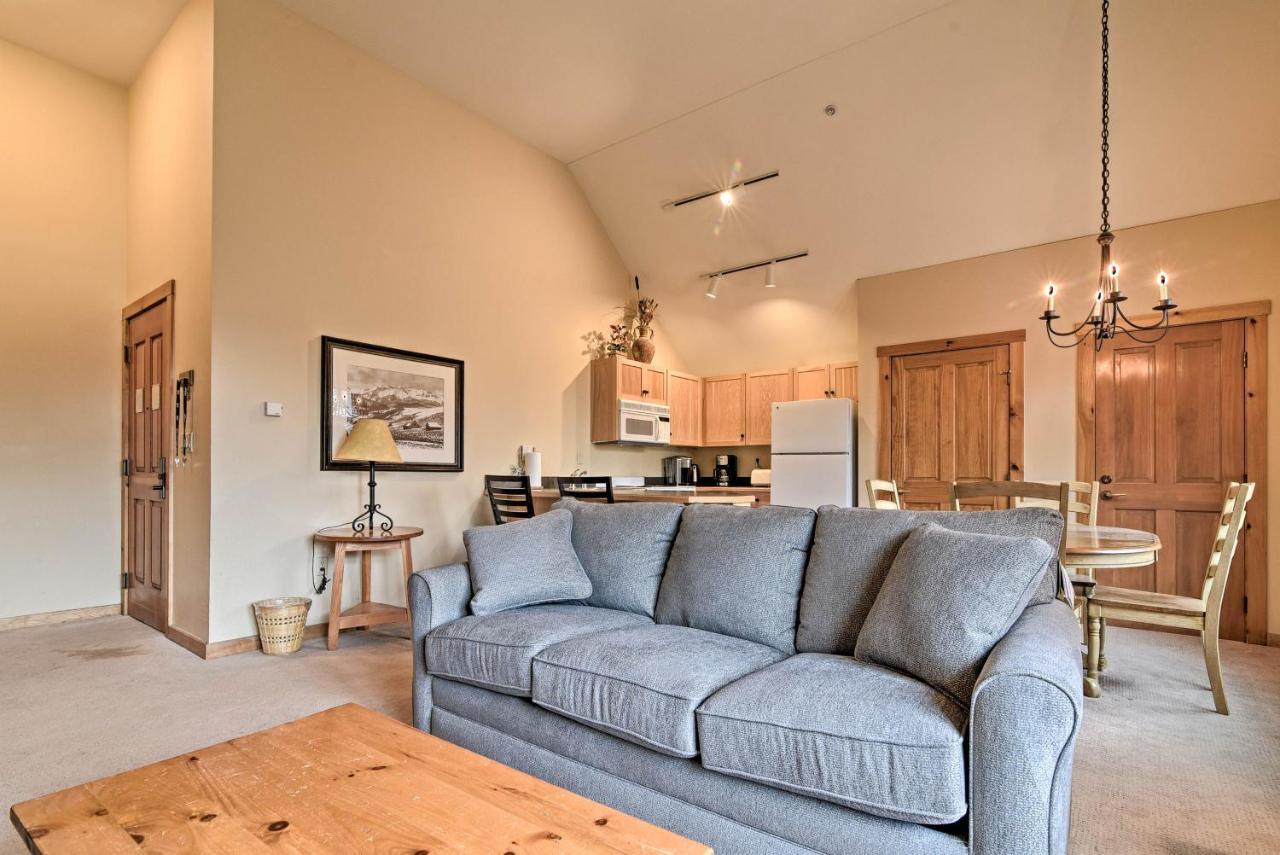 Keystone Ski Condo With Mtn View - Walk To Gondola! Exterior foto